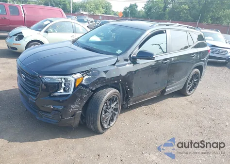 2023 GMC Terrain Fwd Sle from USA, damaged, VIN 3GKALMEG4PL135038